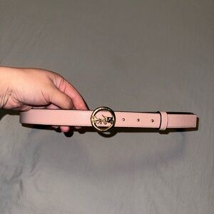 Women’s Pink Coach Belt